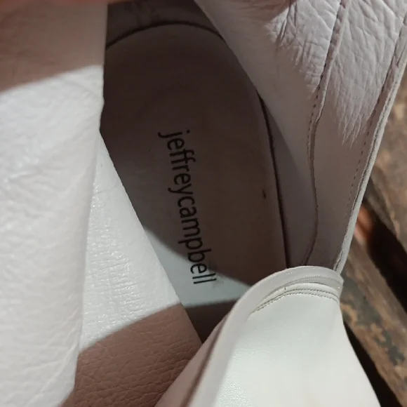 Jeffrey Campbell Bold Black and White Heeled Boots - Picture 2 of 10